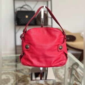 Marc‎ Jacobs Red Leather Small Handbag.